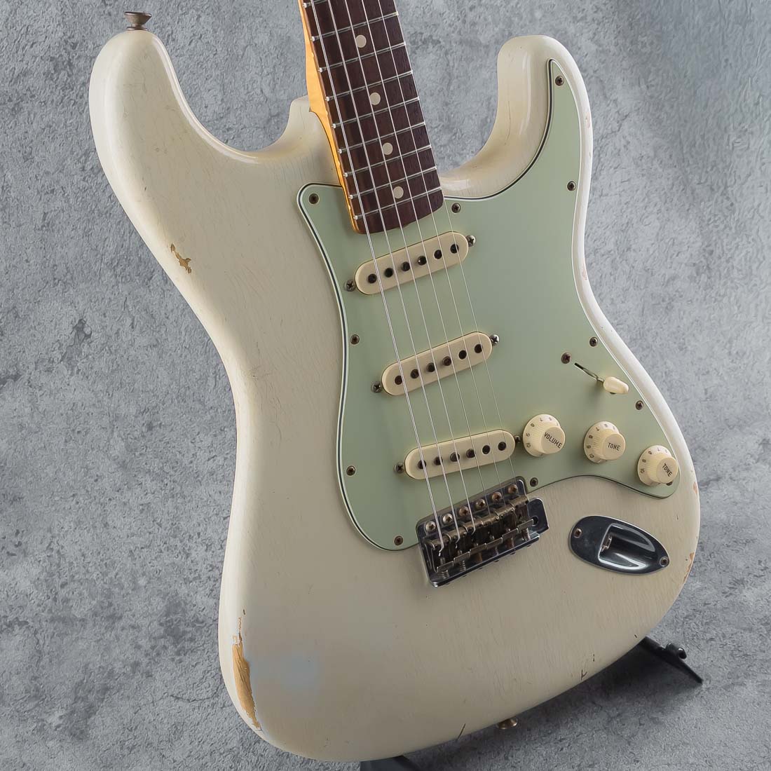 1961 Stratocaster Relic Aged Olympic White 2016