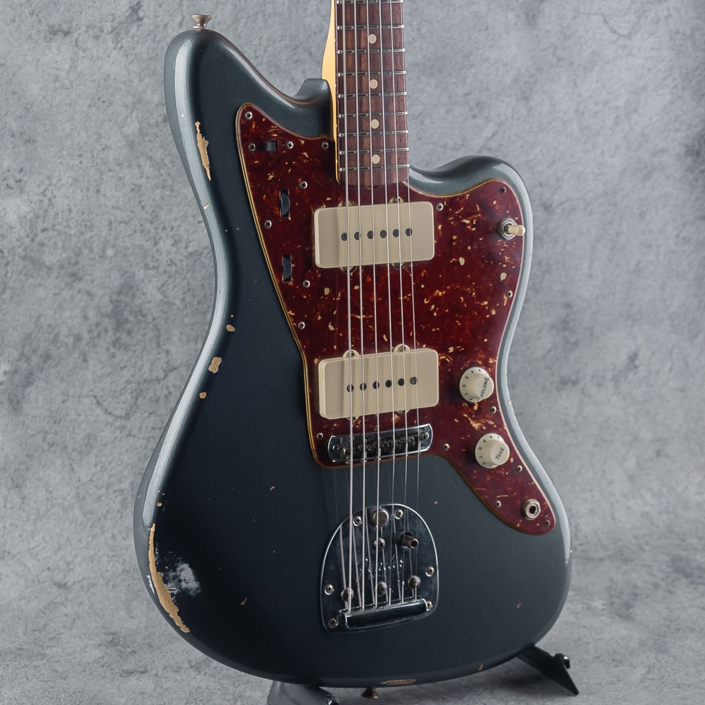 1960 Roaster Alder Jazzmaster Relic Charcoal Frost Metallic 2018
