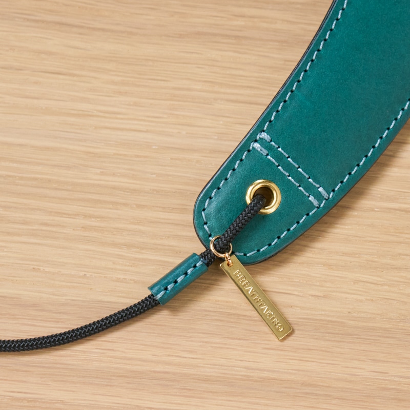 ブレステイキングサックスストラップ三木楽器200周年限定カラー【オーシャンブルー×ブラック Mサイズ】 ブラック M Wind Forest