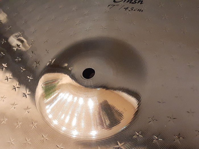 【展示特価品20%OFF】Z Custom 17" Crash 1,388g