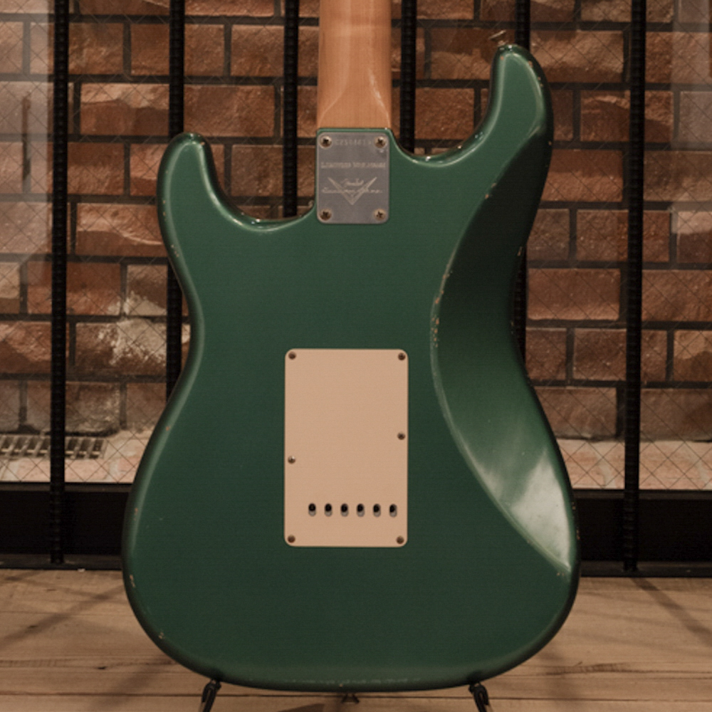 MBS LTD 1960 Stratocaster Relic Brazilian Rosewood FB Sherwood Green Metallic Built by John English / 2006