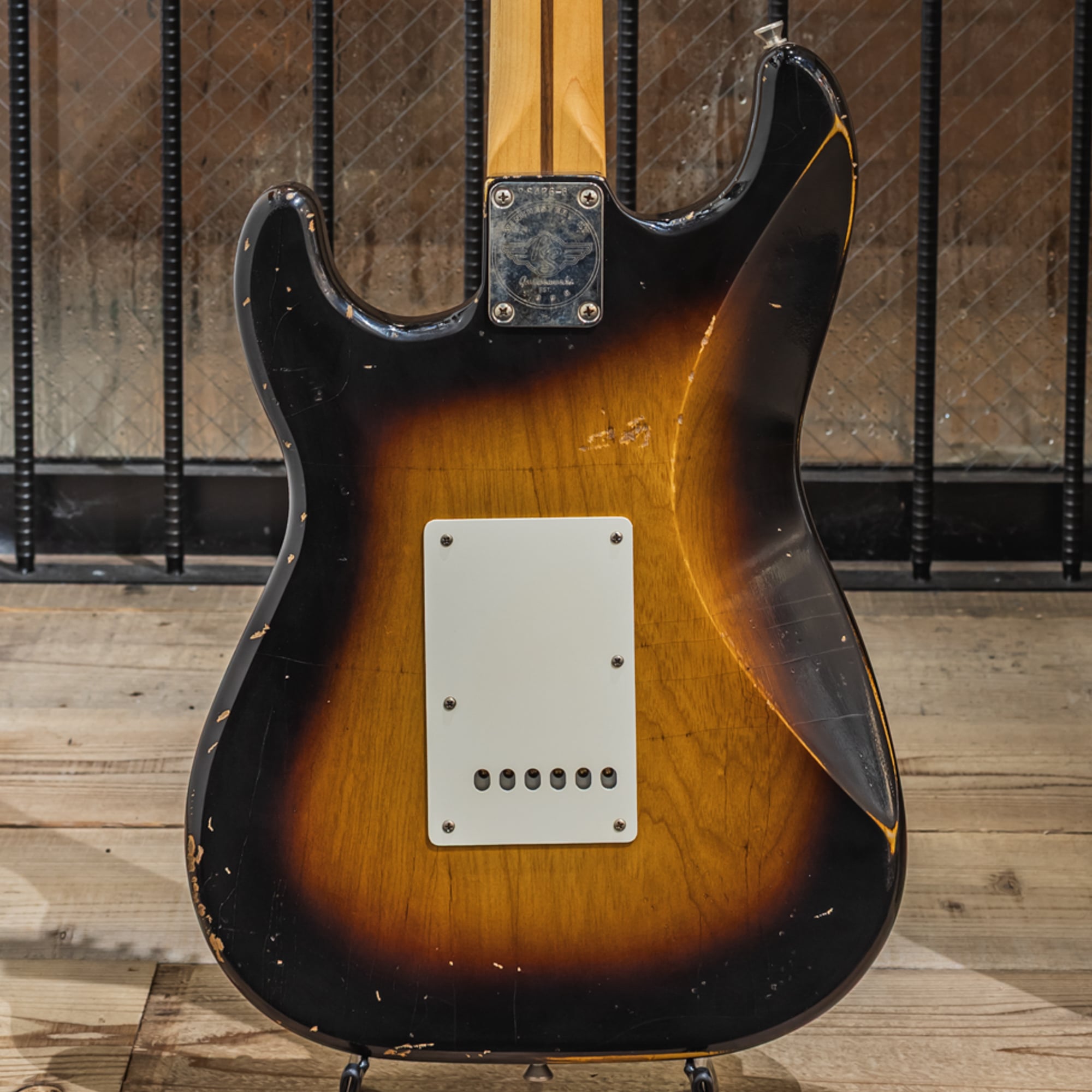 Contour Whiteguard "Ash Body" Two Tone Burst Road Killed