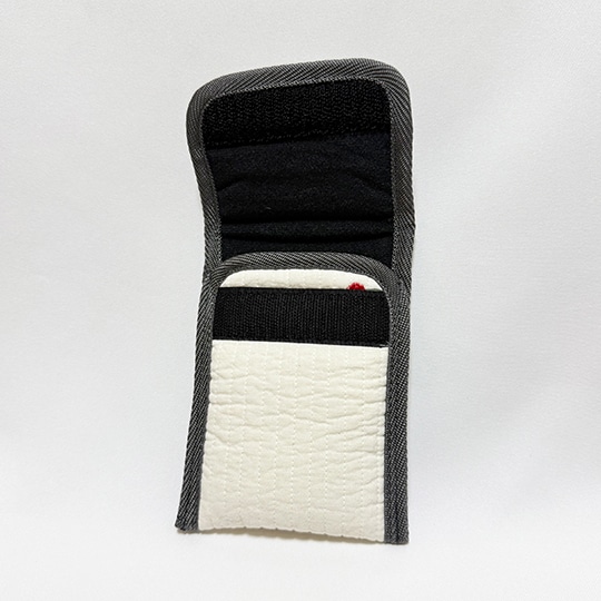 Frogtone ヌビマウスピースポーチ テューバ用 さくらんぼ×アイボリー テューバ用 Low Brass Center