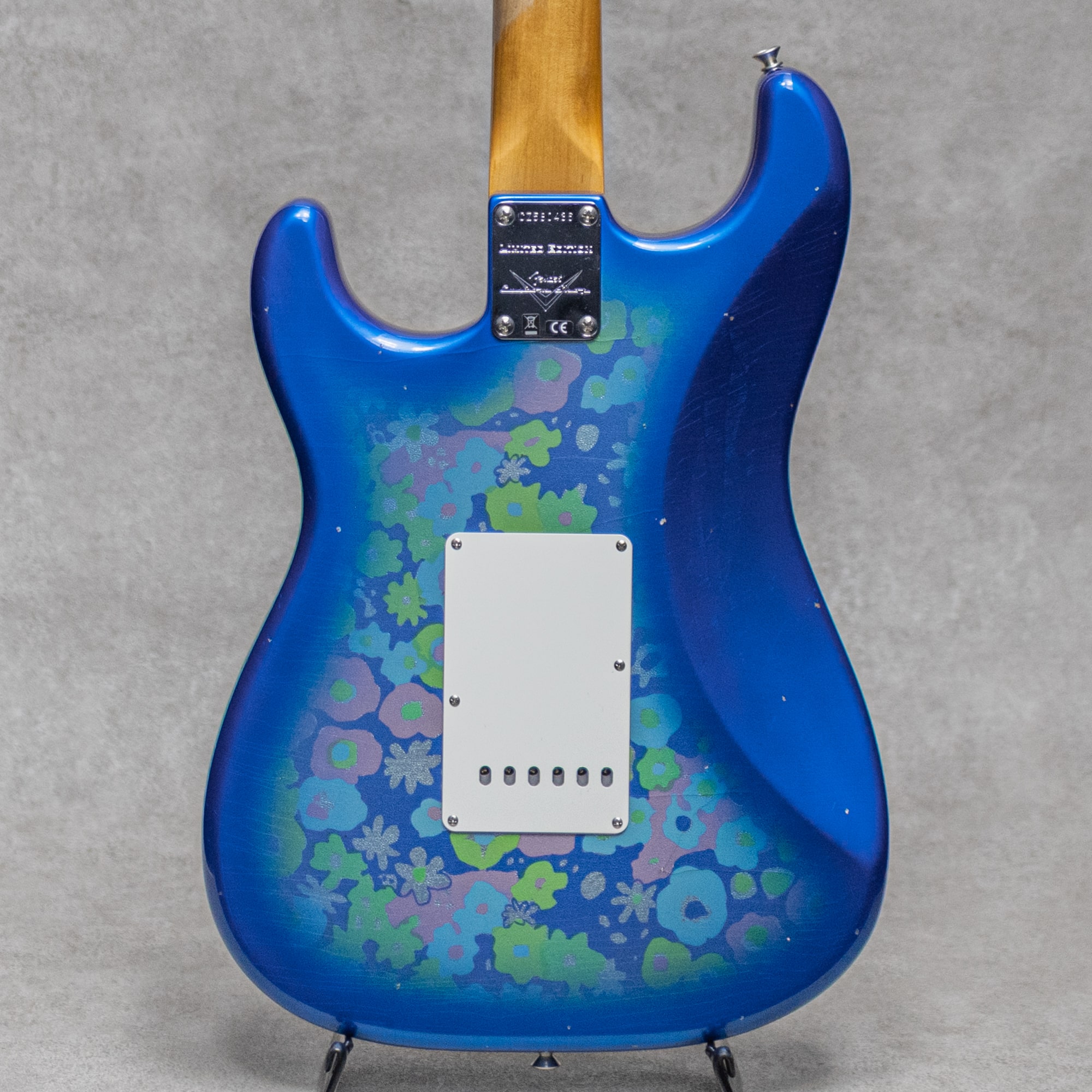 2024 LTD 1968 Blue Flower Stratocaster Journeyman Relic CC Hardware / 2024