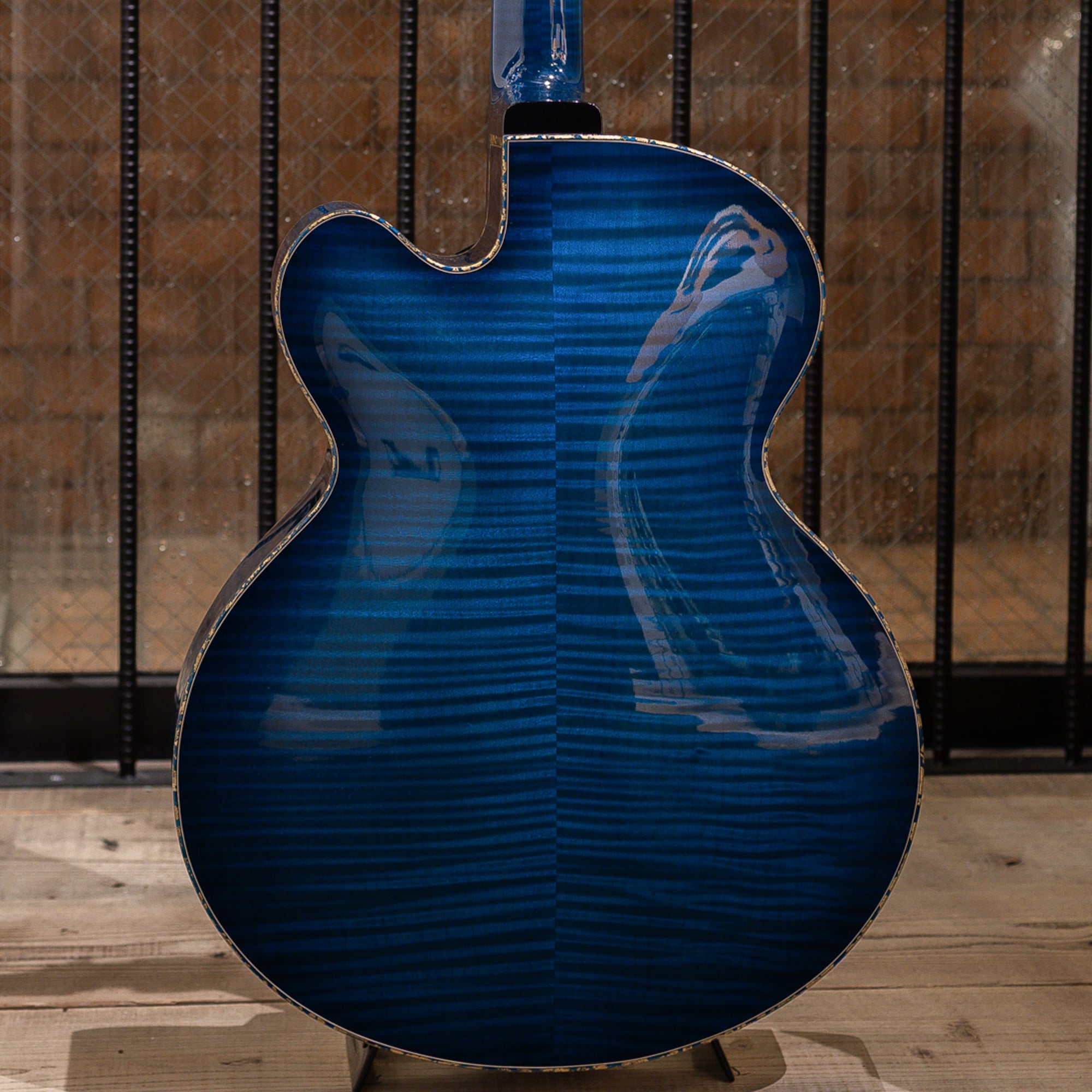 16" Archtop "Blue Gold Leaf"