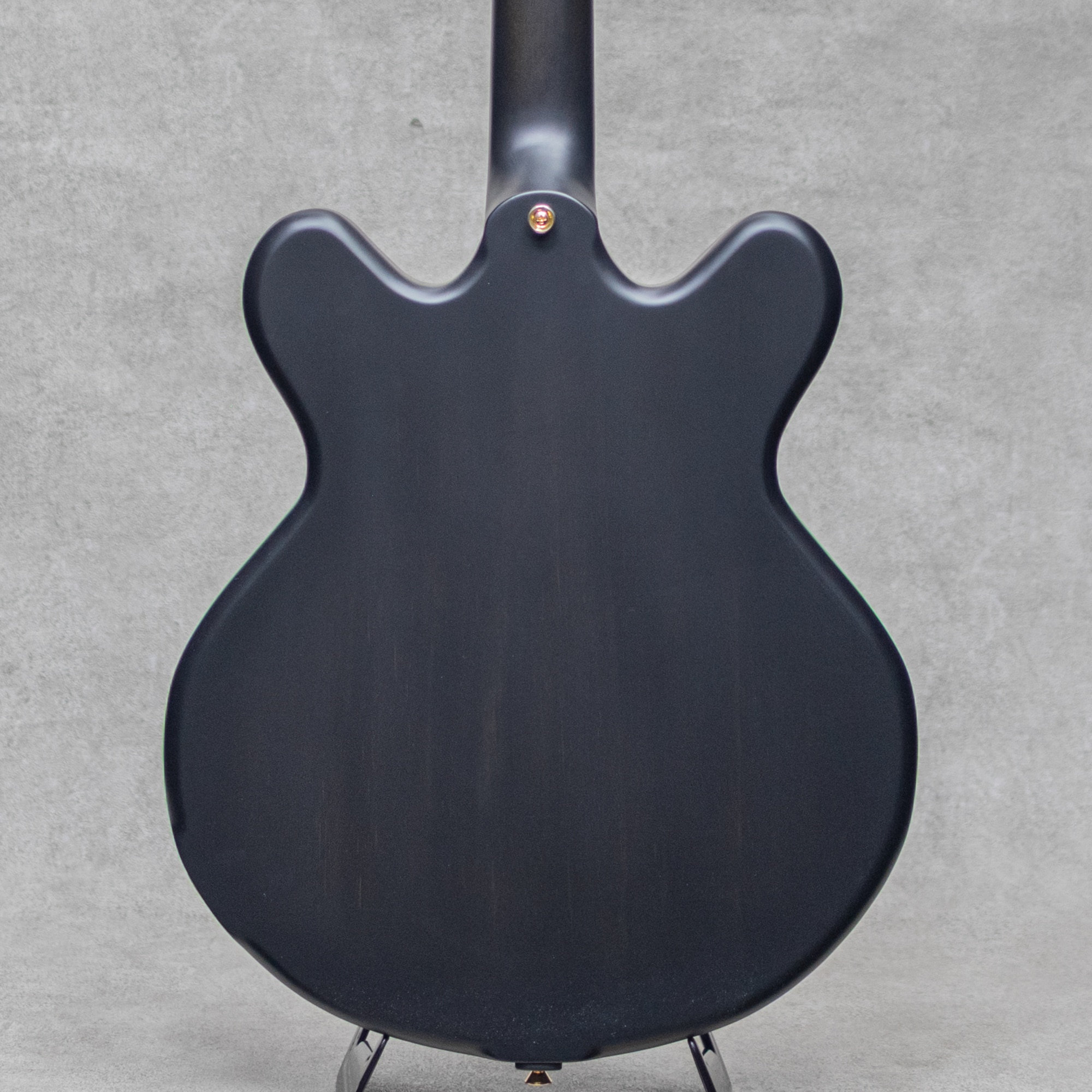 Model 35 Chambered Semi-hollow Black Smoke Stain Block Position Gold Hardware S/N:754