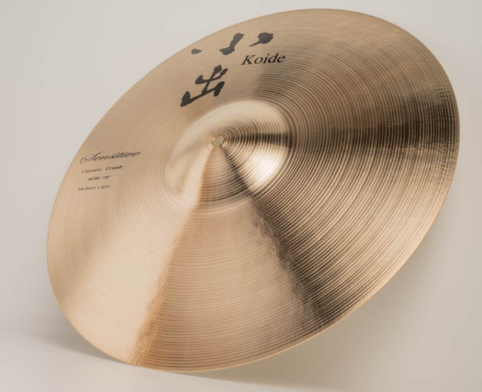 【旧価格特価品】センシティブ 808スタイル 18" ミディアムライト(1ペア)/ 合わせシンバル【808-S18CCML】