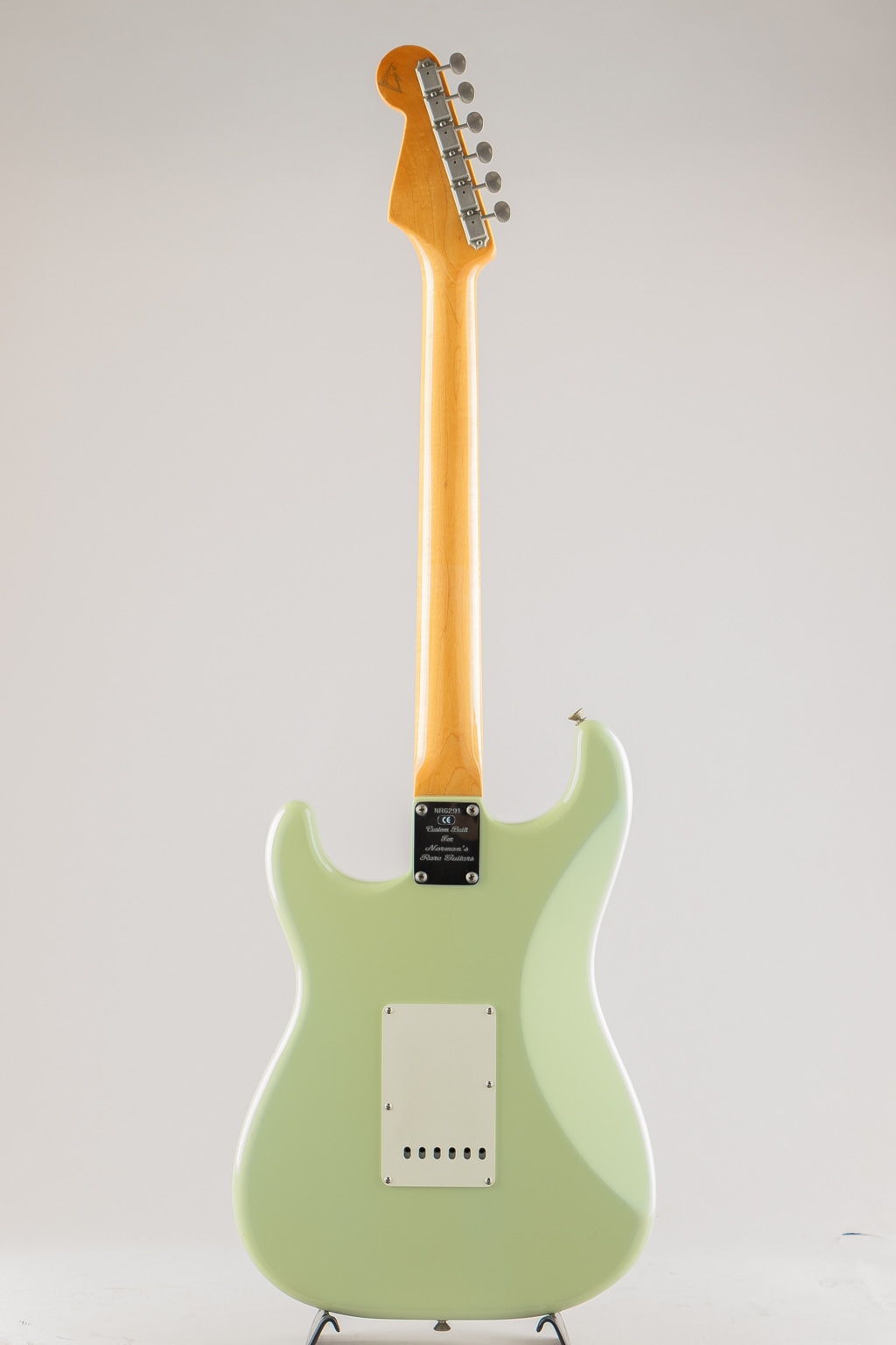 MBS Custom 1960 Stratocaster NOS Sonic Blue Built by Mark Kendrick for Norman’s Rare Guitars 2001