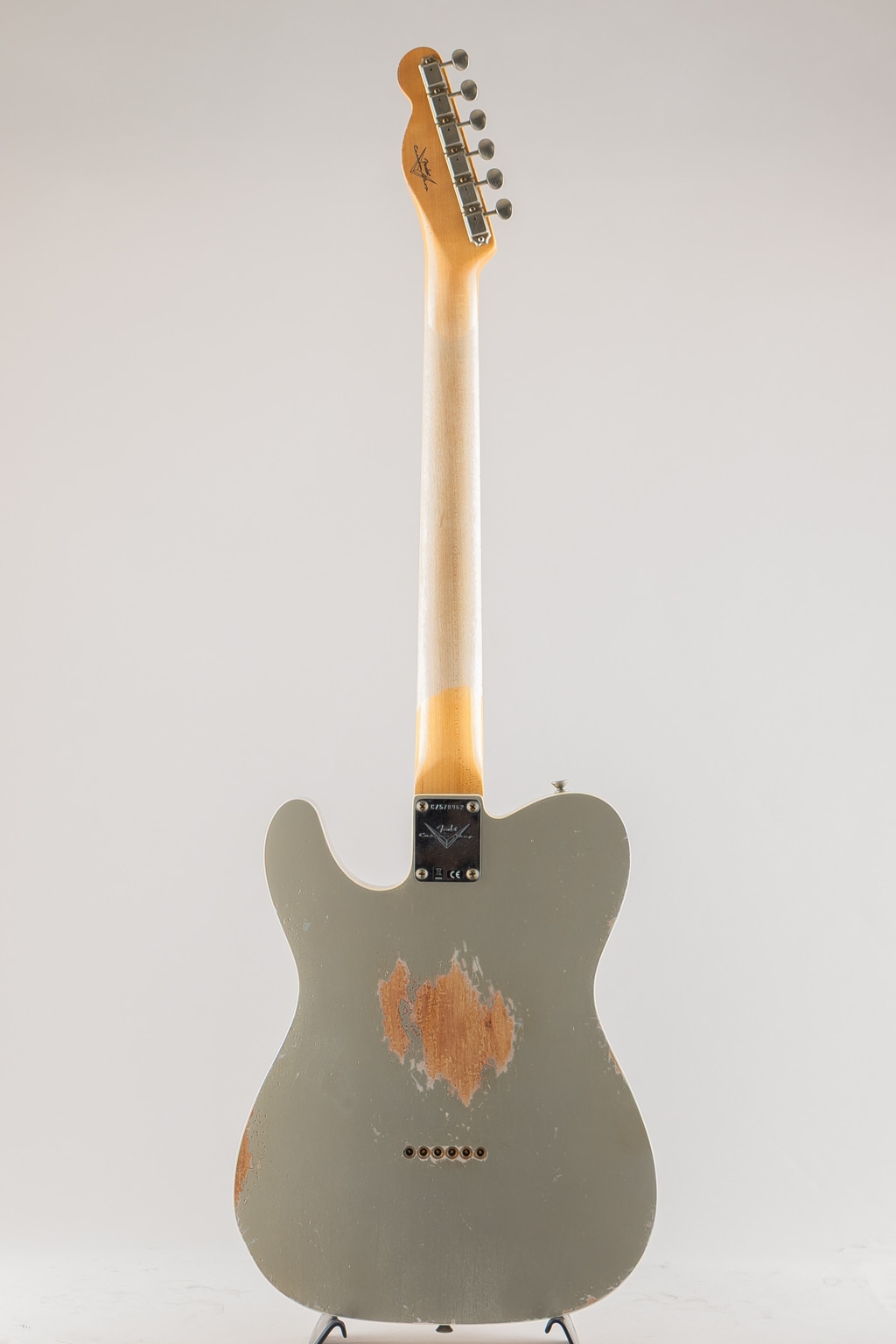 60 Custom Telecaster Heavy Relic/Aged Inca Silver