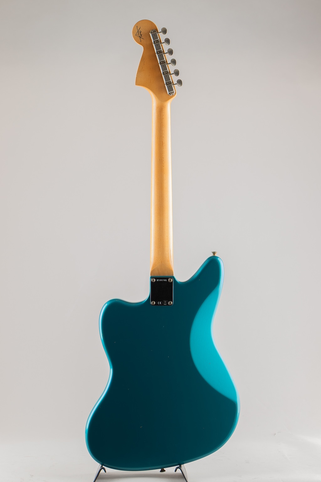 1962 Jaguar Journeyman Relic Matching Head/Ocean Turquoise Metallic