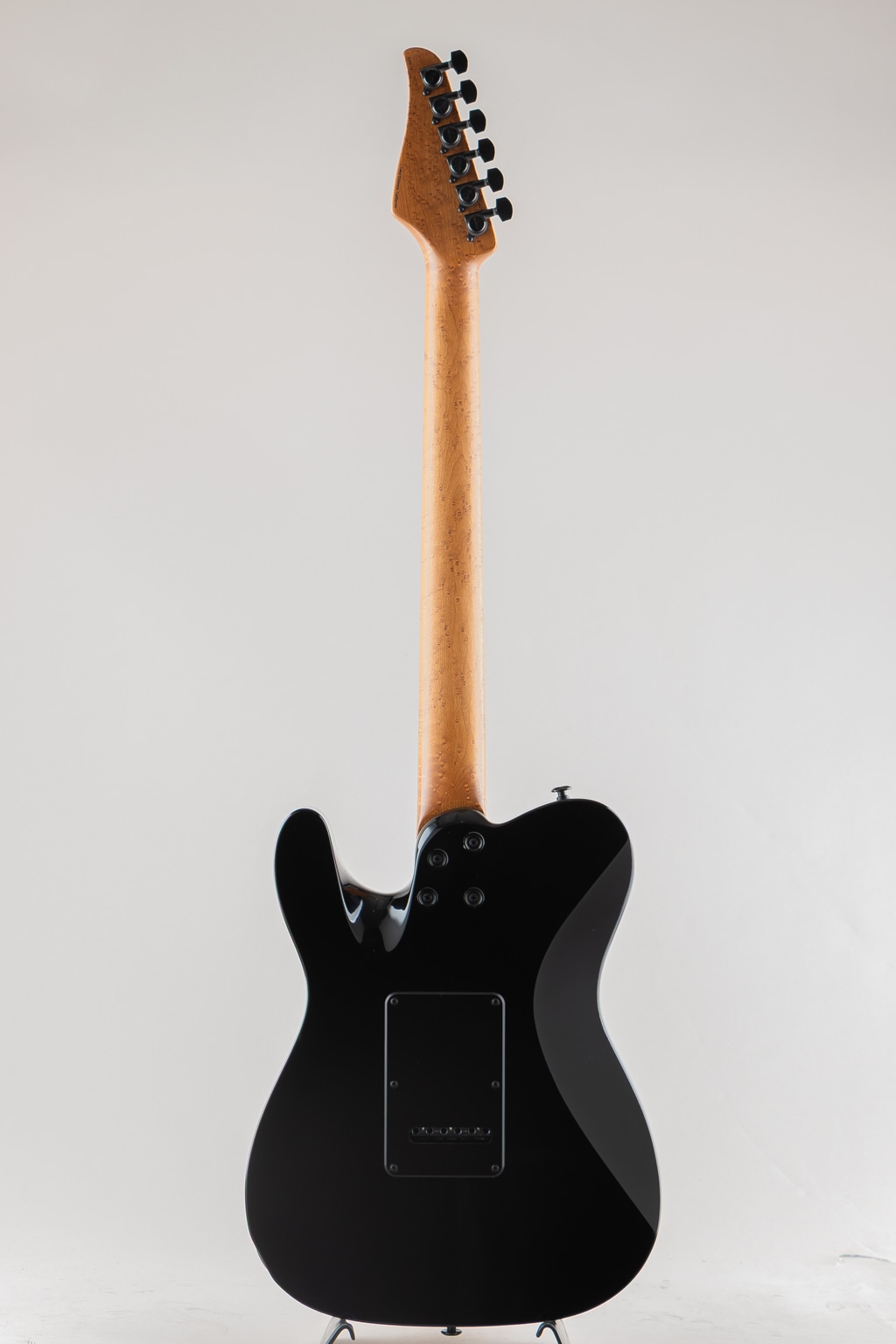 Custom Modern T Antique Black w/Alder Body/3A Roasted Birdseye Maple Neck
