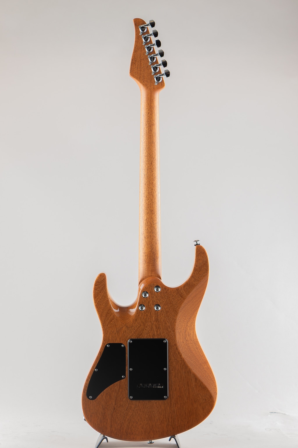 Custom Modern Carve Top Quilt Maple Top Bengal Burst w/Mahogany Body/Neck