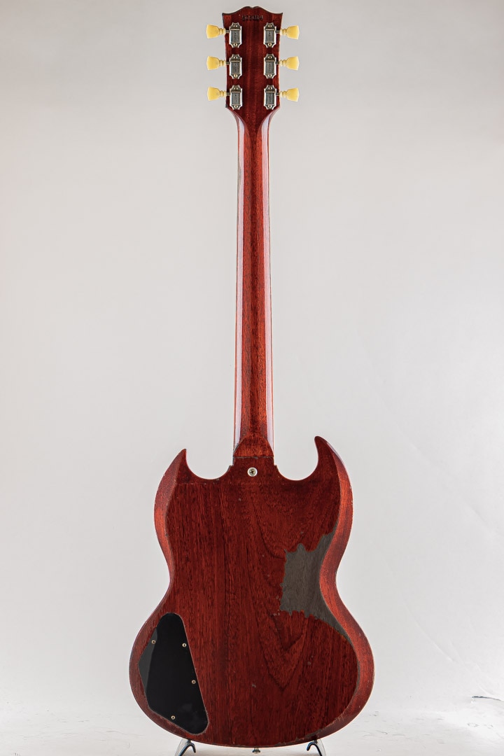 Murphy Lab 1964 SG Standard Reissue Cherry Red w/Batwing Pickguard Maestro Vibrola Heavy Aged【S/N:505014】