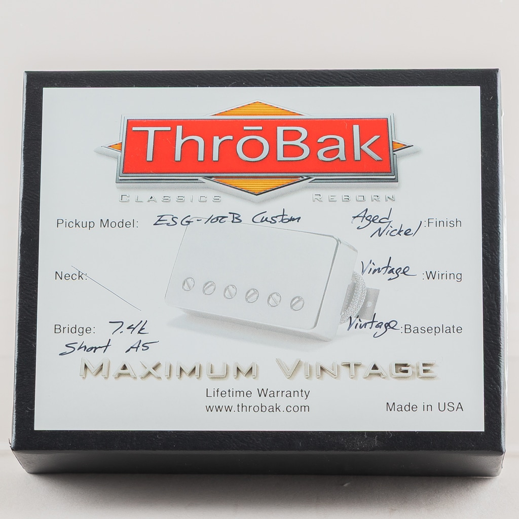 ESG-102B MXV "Bridge" ~Aged Nickel 7.4k Short A5~