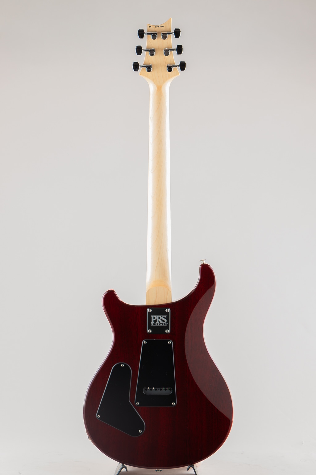 CE 24 Semi-Hollow Fire Red Burst