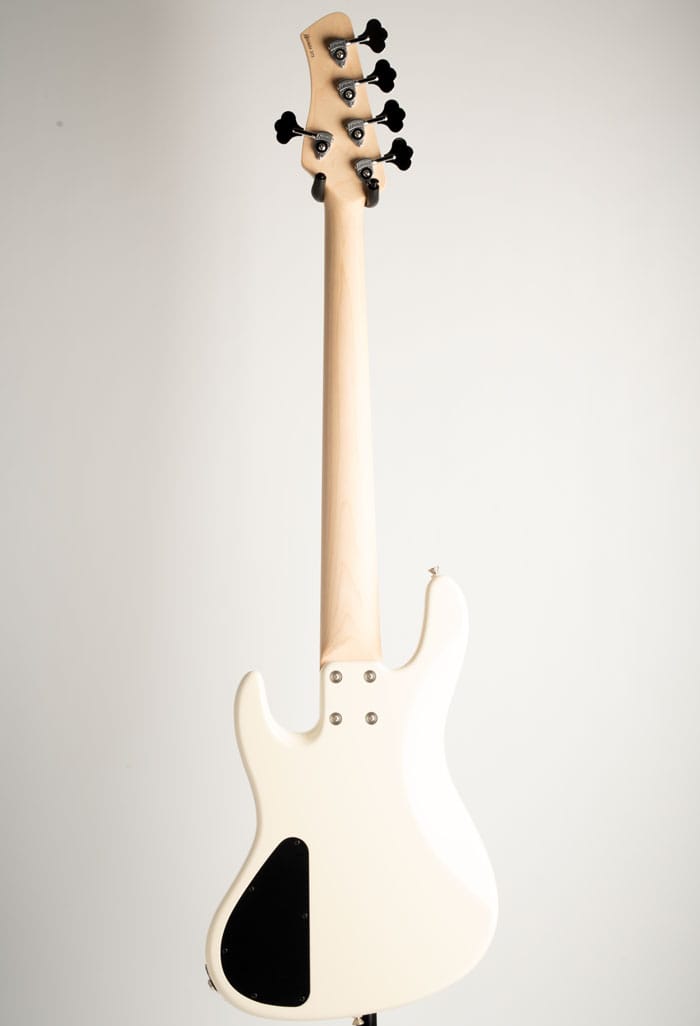 Hermes Series RV5 / Olympic White: Bass Guitar | Miki Musical