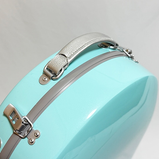 【新色入荷】C.C.シャイニーケース ユーフォニアム用ケース/パステルブルー パステルブルー Low Brass Center