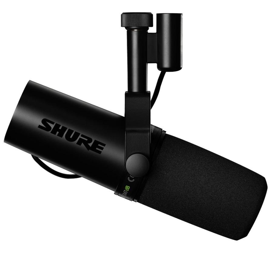 【限定数】 SHURE SM7dB ダイナミック マイク カーディオイド型 《Gator SH-SM7LWCASE(専用ケース) + SH-DESKTOP1(卓上スタンド)付 国内正規品 2年保証》