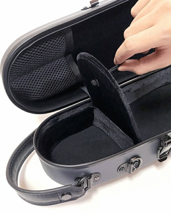 カーボンマック CFV-2S S-OLV サテン オリーブ バイオリンケース カーボンファイバー製 軽量 丈夫 ハードケース