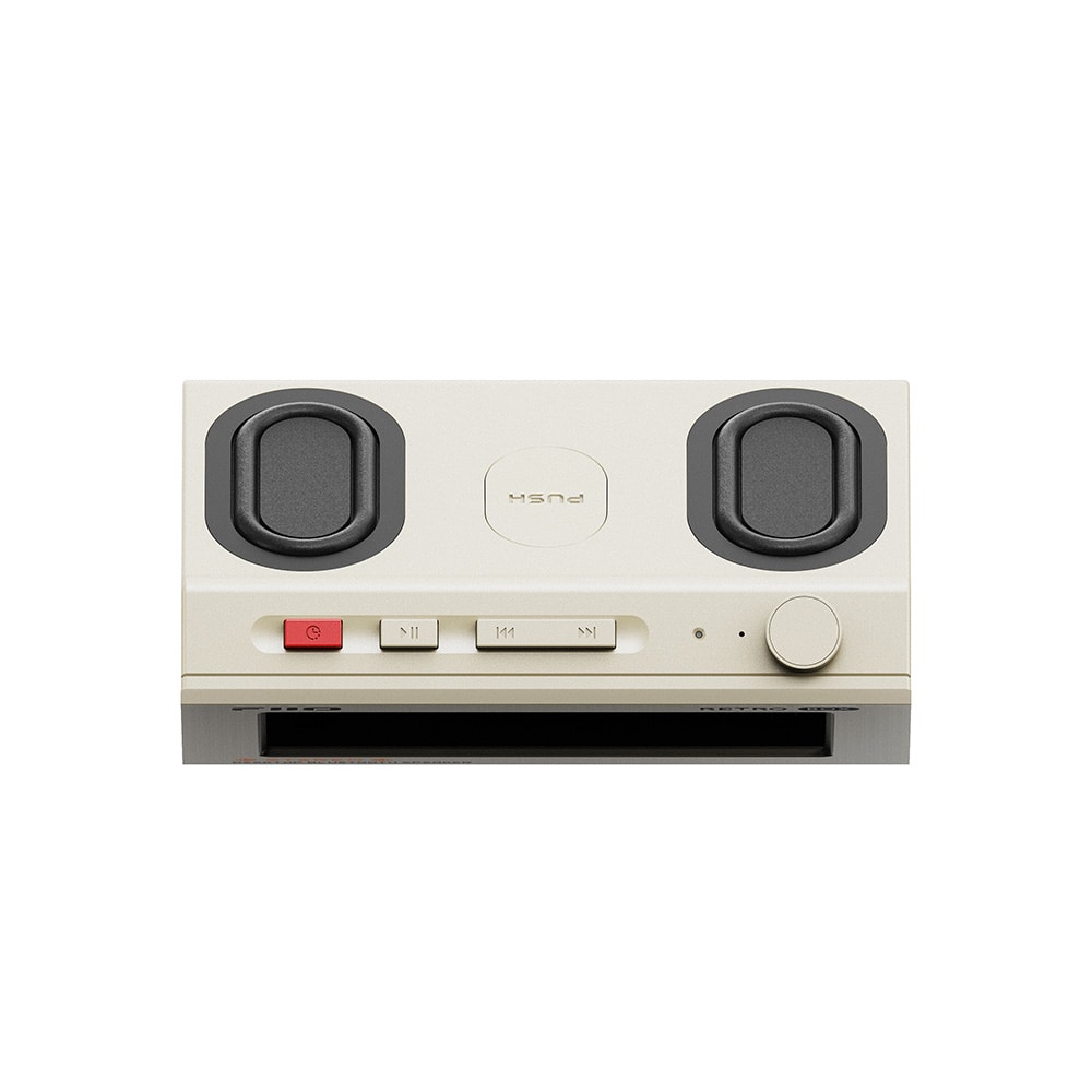《7/31発売》 FIIO JM21/M21/M33シリーズ専用 Bluetoothスピーカー RETRO BOX ホワイト (FIO-RETROBOX-W) ホワイト DZONE