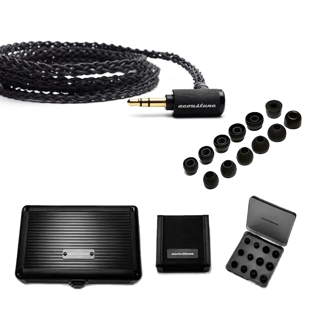 Acoustune アコースチューン 有線イヤホン HS1750CU ブラック カナル型