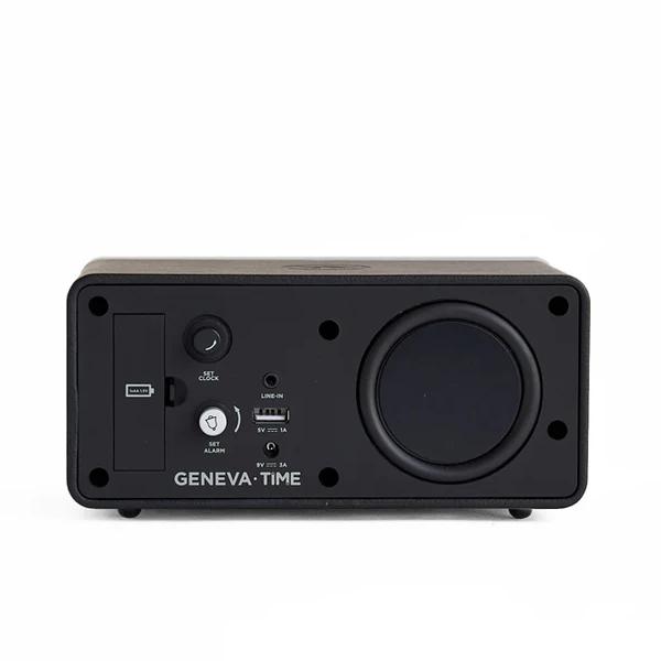 GENEVA TIME Black ブラック ジェネバ タイム アナログ時計 ワイヤレス充電 Bluetoothスピーカー 0件のレビュー