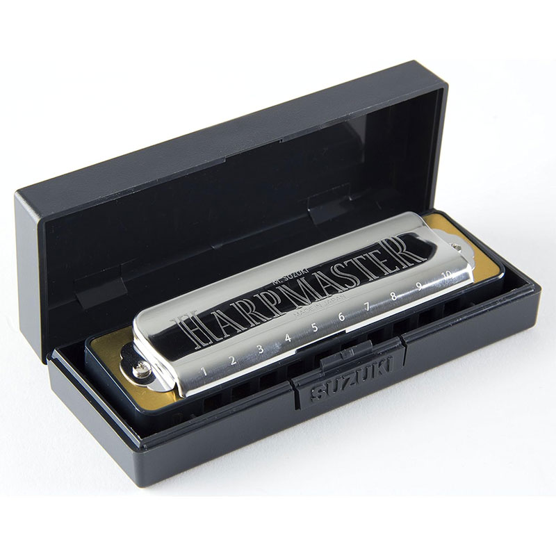 SUZUKI HARP MASTER MR-200 C調 ハープマスター スズキ 10穴ハーモニカ 【ポスト投函配送】