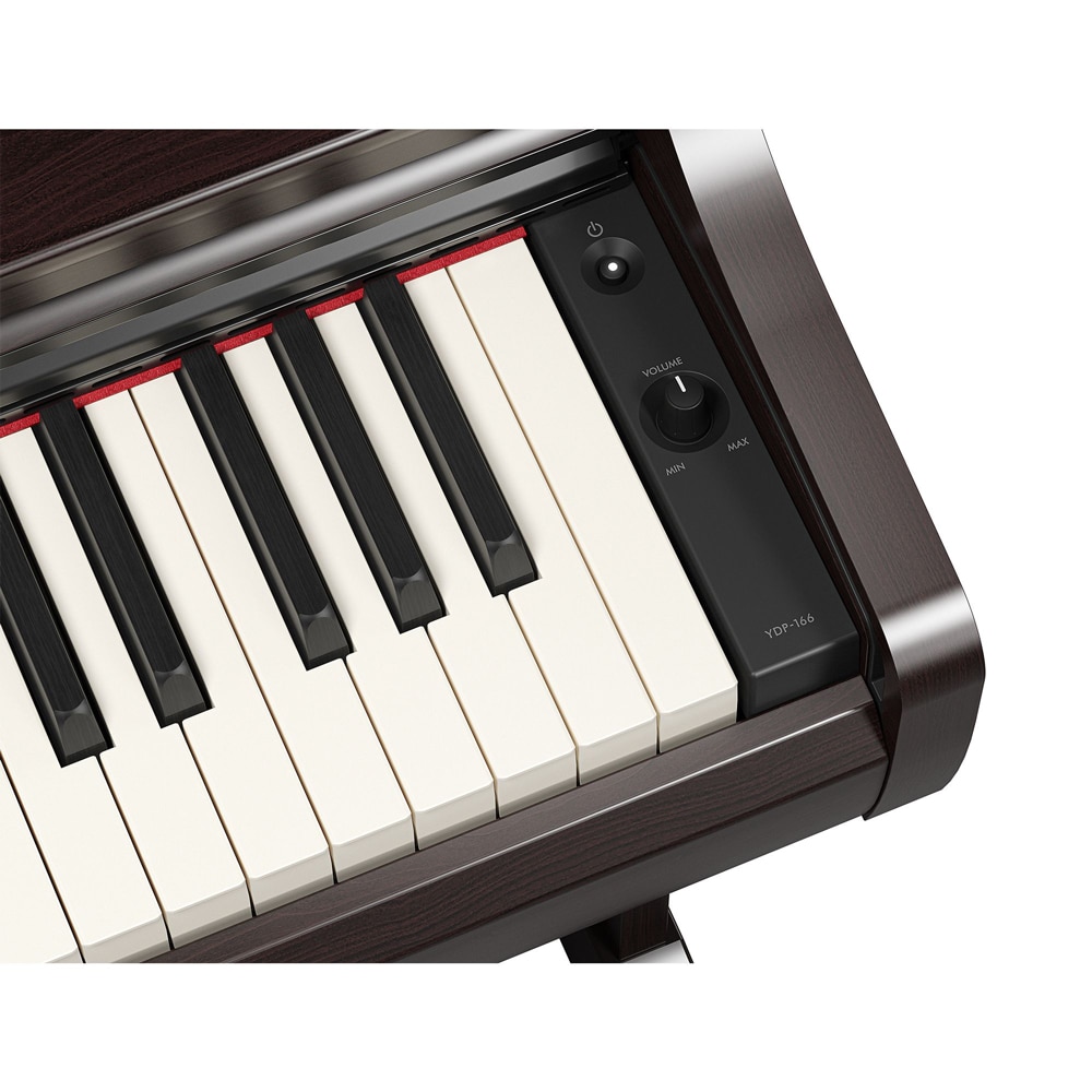 YAMAHA YDP-166R ヤマハ アリウス ニューダークローズウッド調【ヘッドフォン 高低椅子付属】【配送設置無料(沖縄・離島納品不可)】