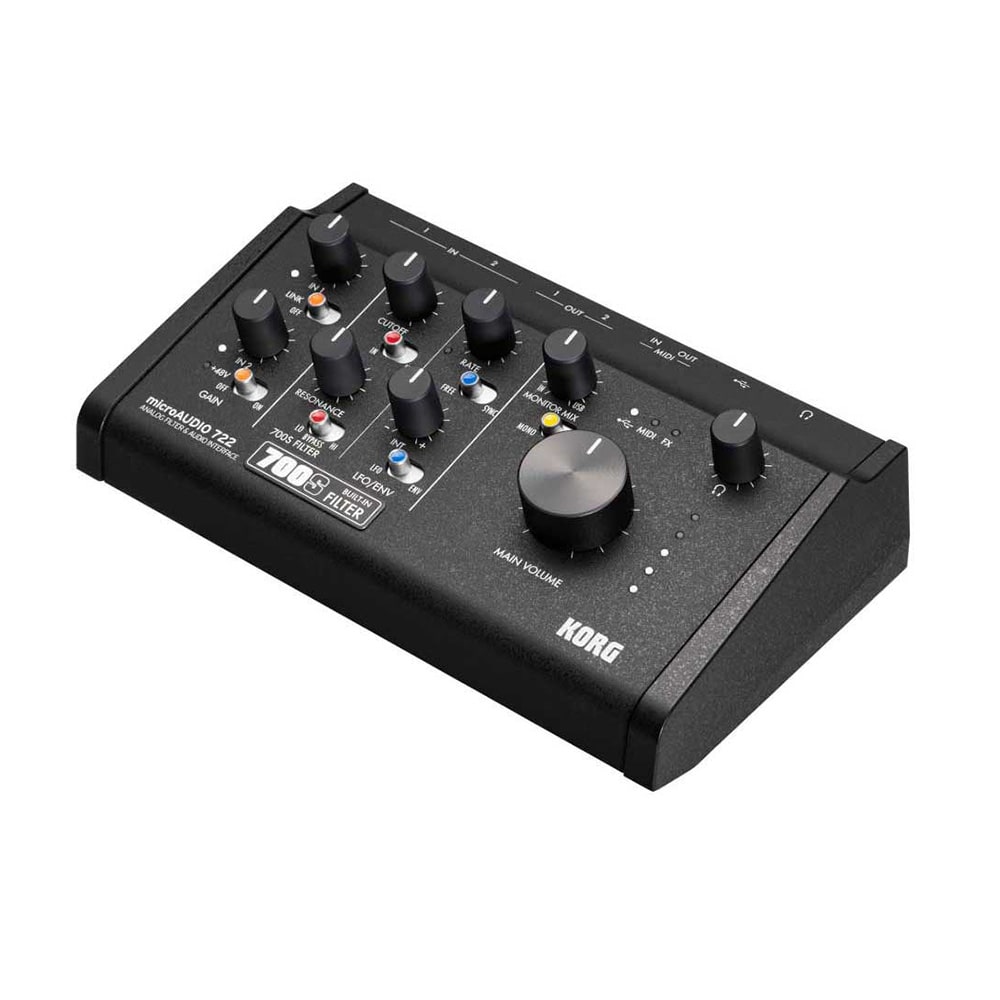 KORG コルグ microAUDIO722 オーディオインターフェイス アナログフィルター搭載