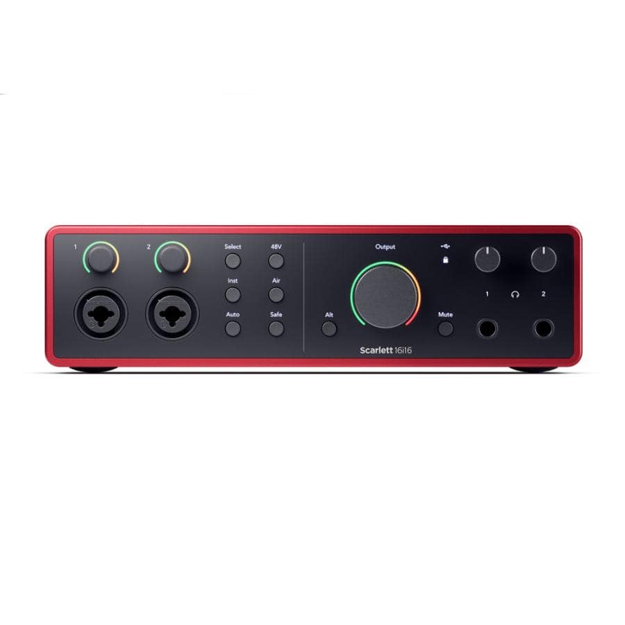 Focusrite オーディオ インターフェイス Scarlett 16i16 4th Gen フォーカスライト DTM
