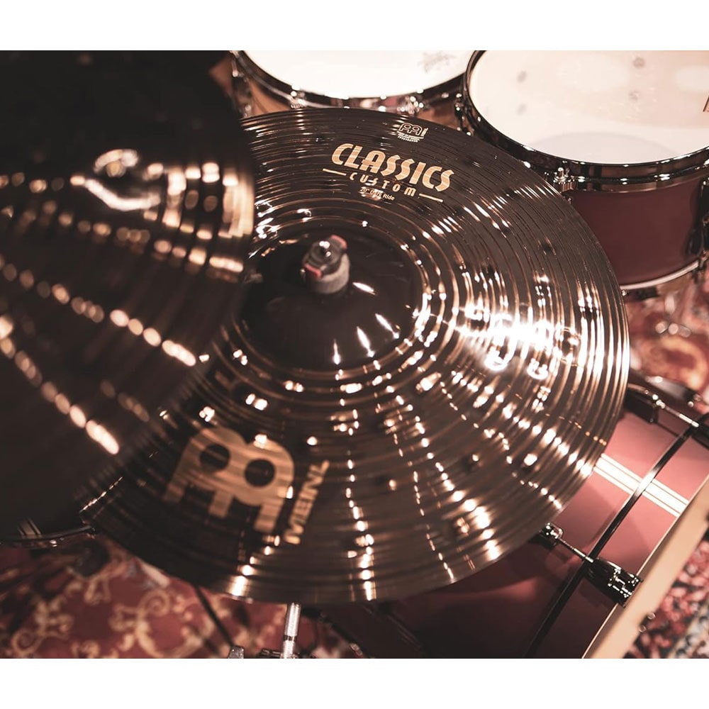 MEINL Cymbals マイネル Classics Custom Dark Series シンバルセット 14 Hihat/ 16 Crash/ 20 Ride Dark Cymbal Set CCD141620 【国内正規品】