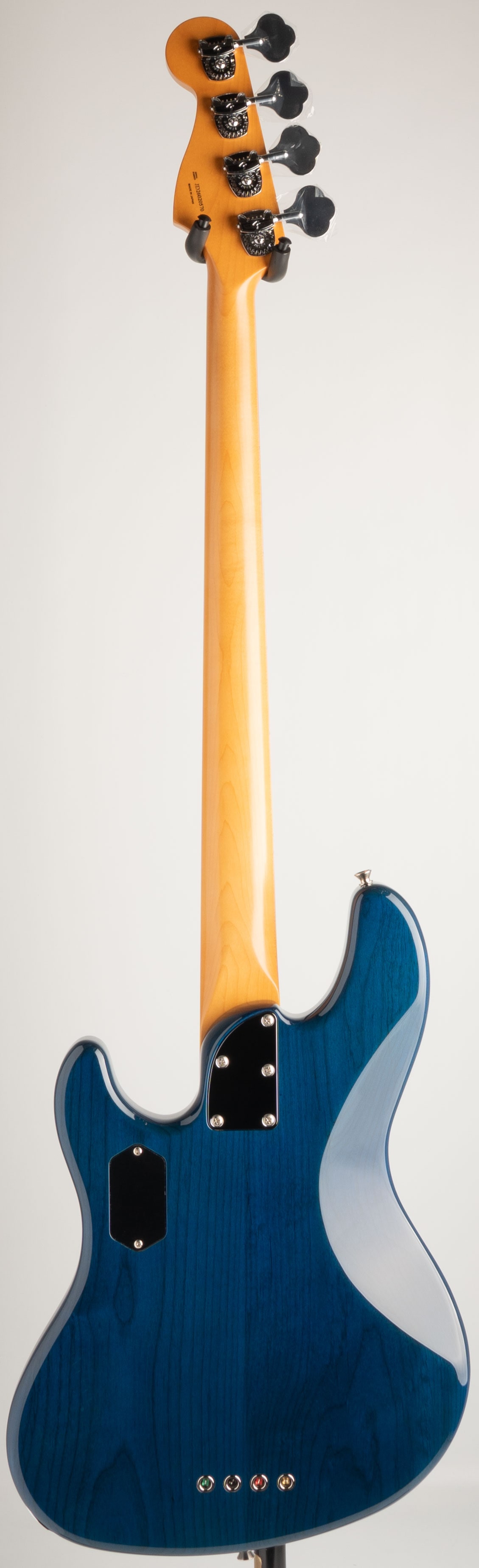 Made in Japan Active Modern Jazz Bass / Sapphire Blue Trans SBT MIKIGAKKI RHYTHM SQUARE BassSide