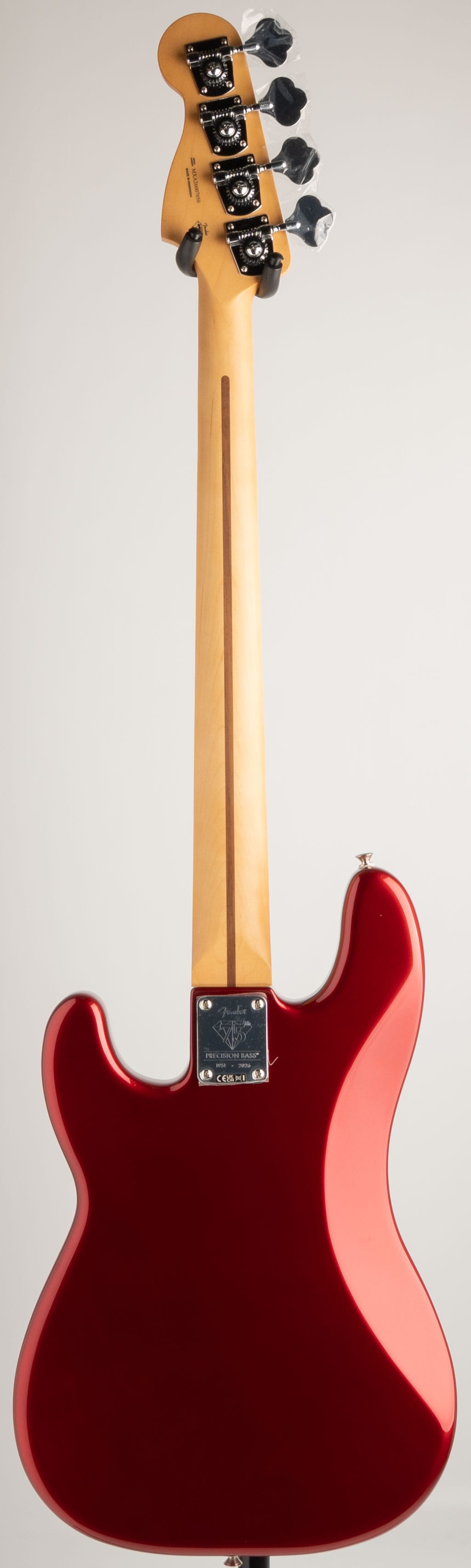 75th Anniversary Player II Precision Bass / Candy Apple Red