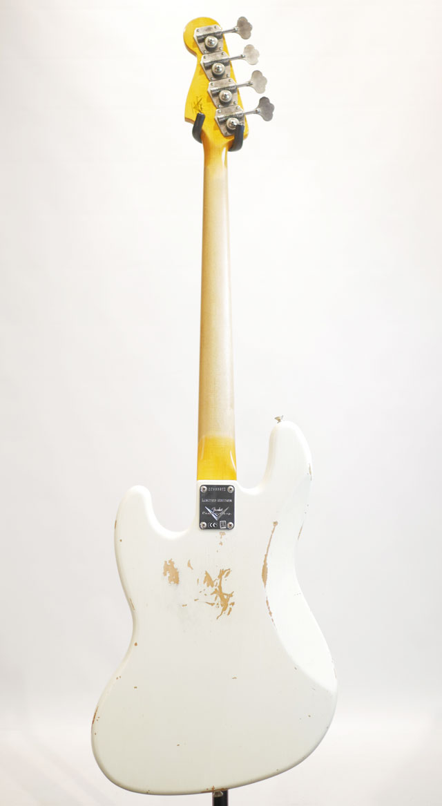 LTD Namm 1960 Jazz Bass Relic Aged Olympic White 2017