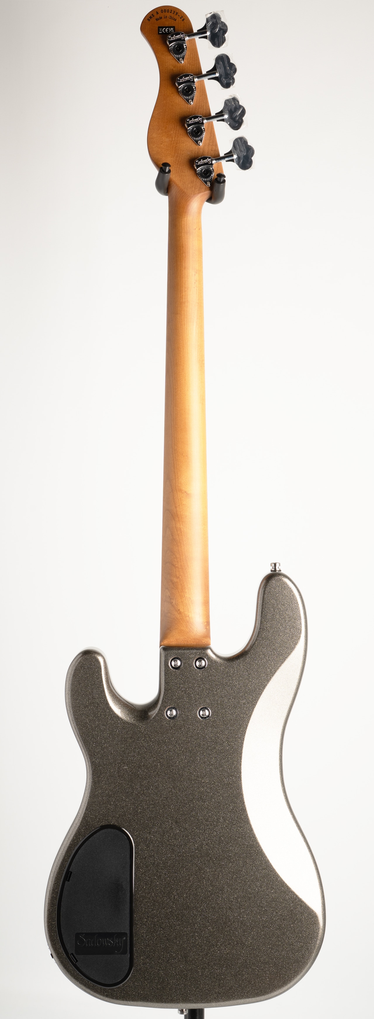 MX20 UV4 / Solid Silver Metallic High Polish / Morado Fingerboard