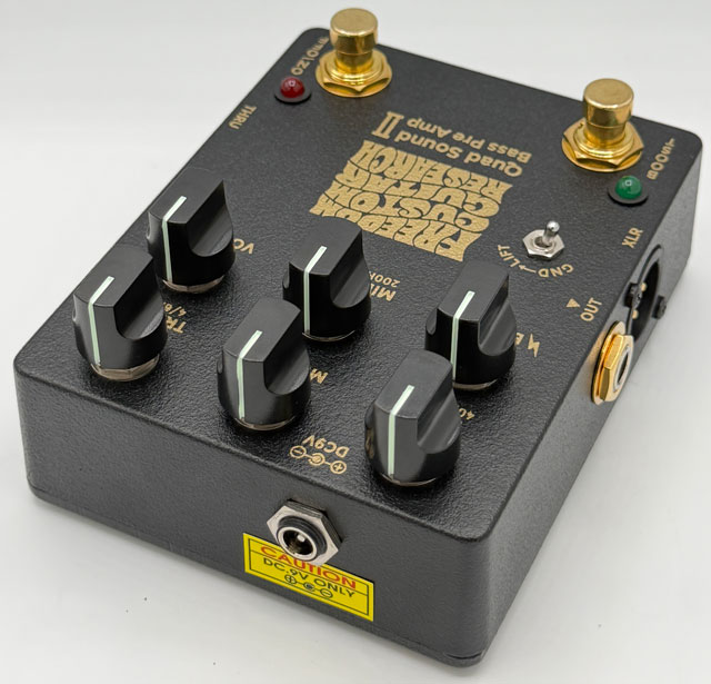 Quad Sound Bass Pre AmpⅡ Limited Black: エフェクター｜三木楽器
