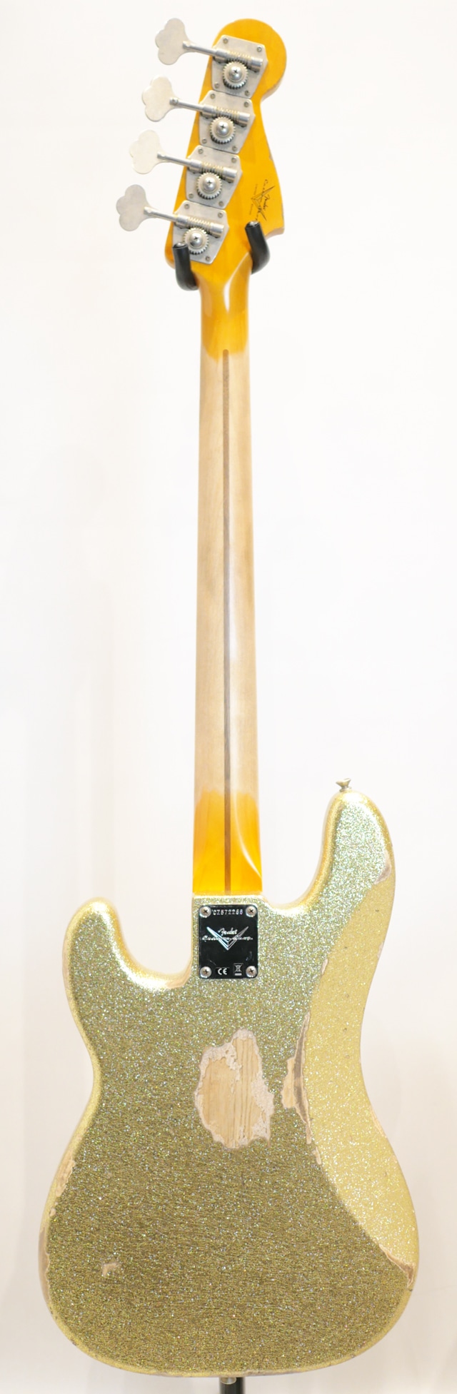Custom Build J Signature Precision Bass Heavy Relic Champagne Gold
