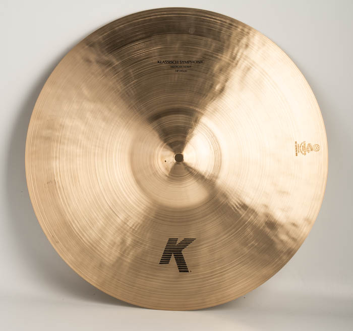 【関聡 氏 選定品】K Klassisch Symphonic Medium Heavy 18" / 合わせシンバル ペアセット