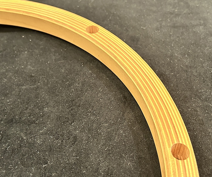 【中古品】ヴィンテージ・ウッドフープ VH1408S / 14" 8 HOLE/付属ワッシャーなし