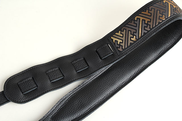 和柄レザーストラップ【彩綾形】