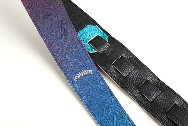 【Special Edition】G-Premium Paisley Slim Blue Red Fade