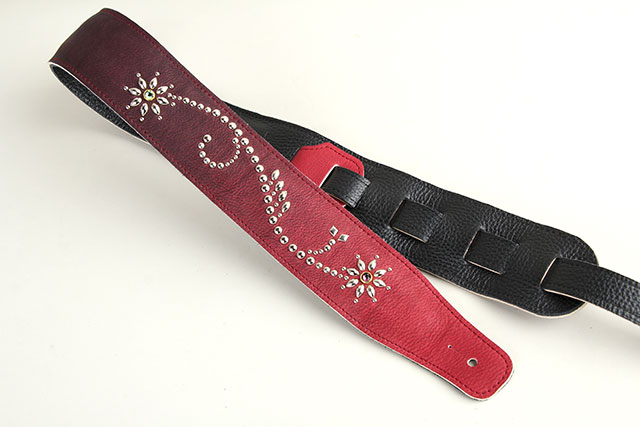 Studs Strap"Margaret" G-Premium Red Fade