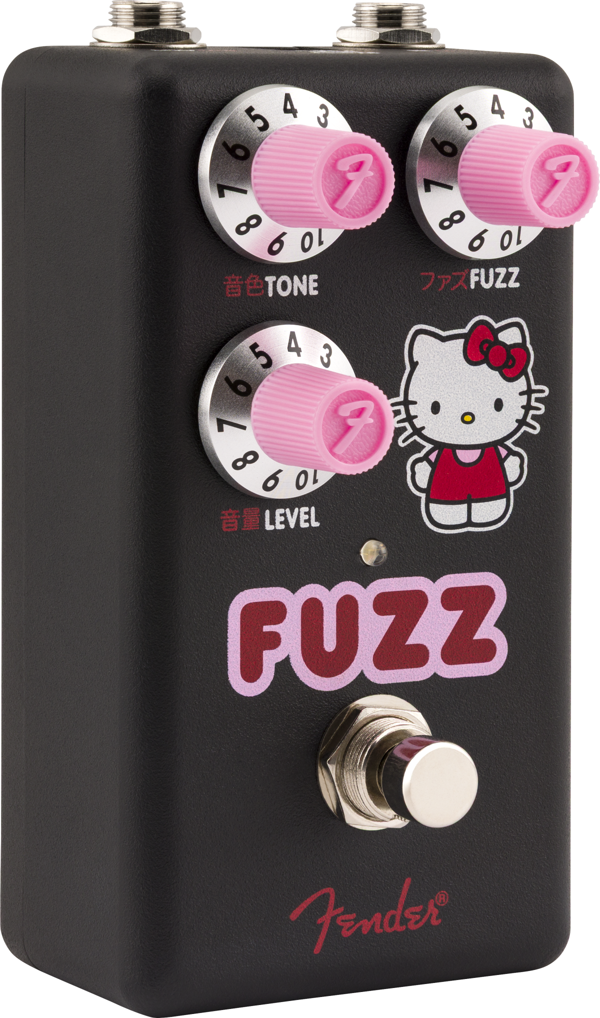 Fender x Hello Kitty Black Fuzz Pedal: エフェクター｜三木