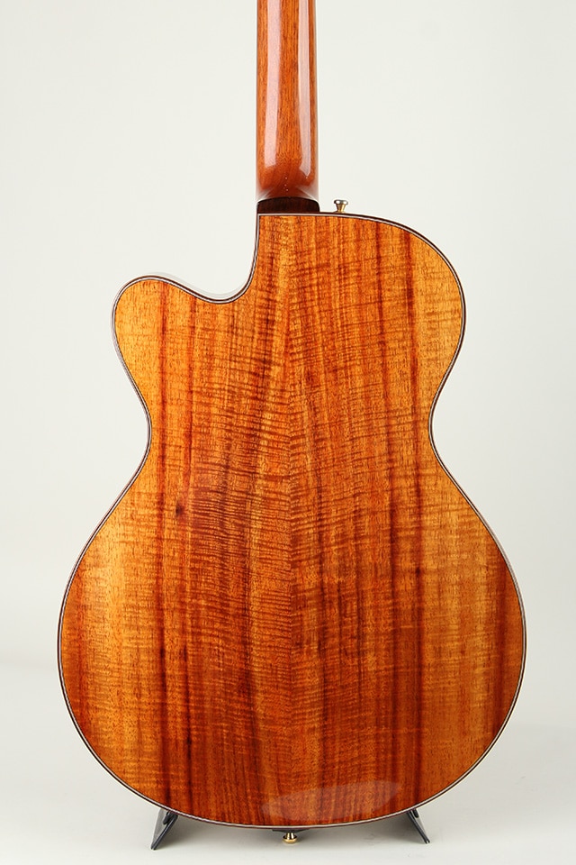 15inch Custom Archtop Figured Koa Back /Natural
