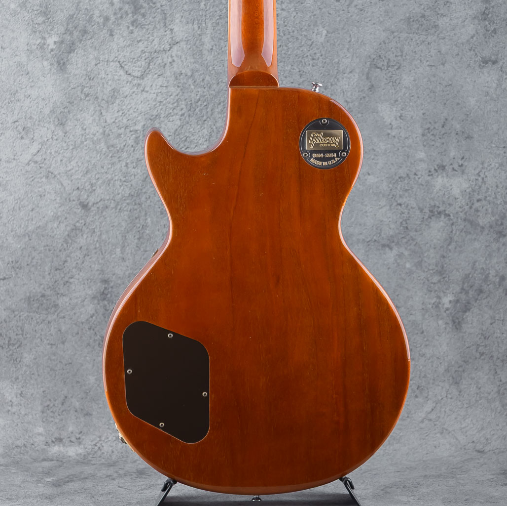 最終値下げ世界に1本コンポエレキギターHH赤調整済 1954 Les Paul Reissue Chambered Gloss Faded Cherry 2014: エレキ