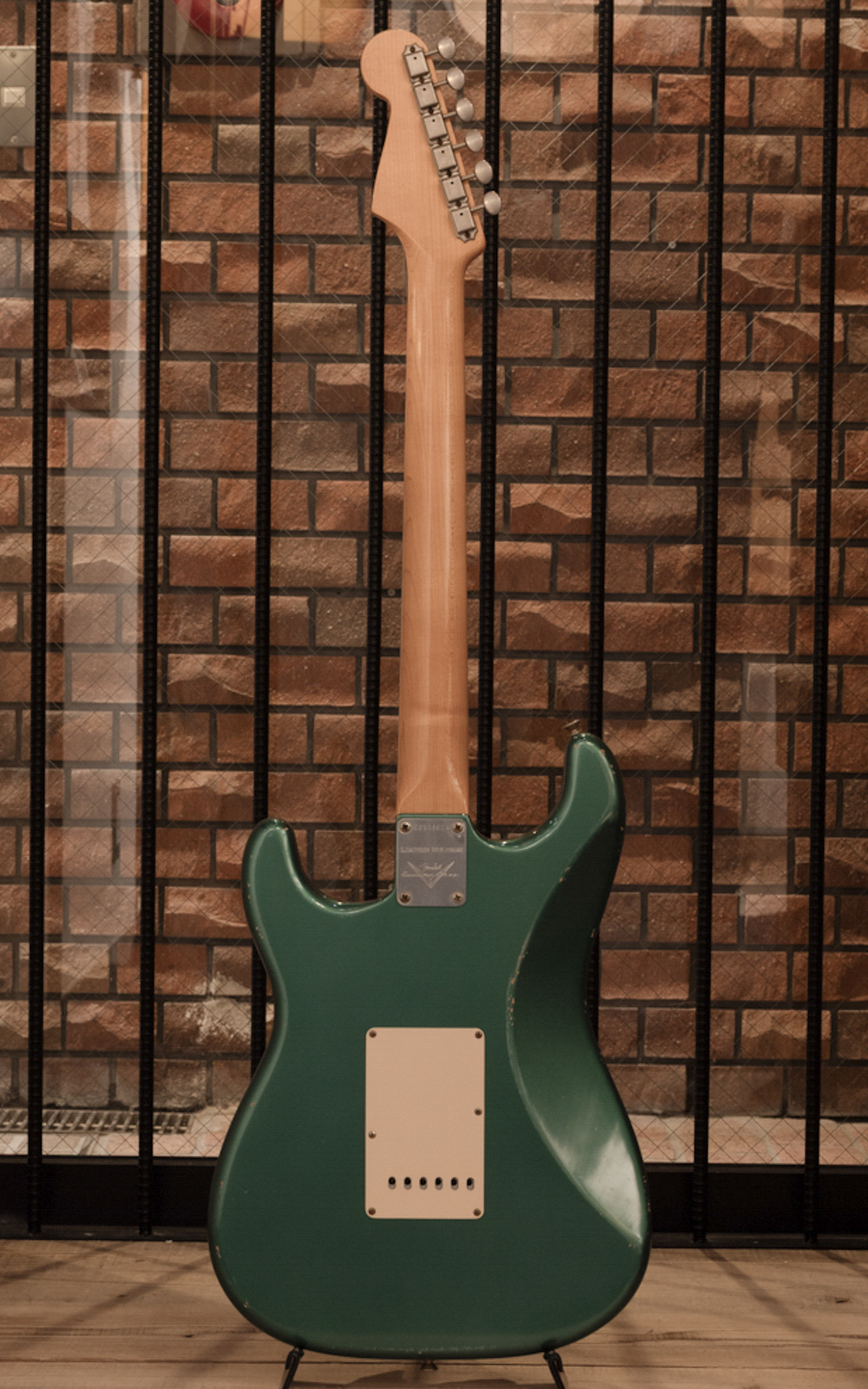 MBS LTD 1960 Stratocaster Relic Brazilian Rosewood FB Sherwood Green Metallic Built by John English / 2006
