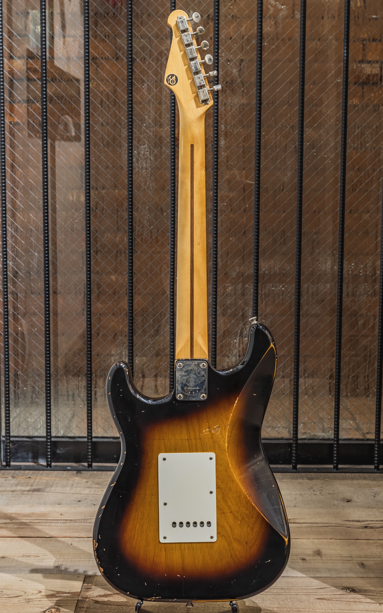 Contour Whiteguard "Ash Body" Two Tone Burst Road Killed