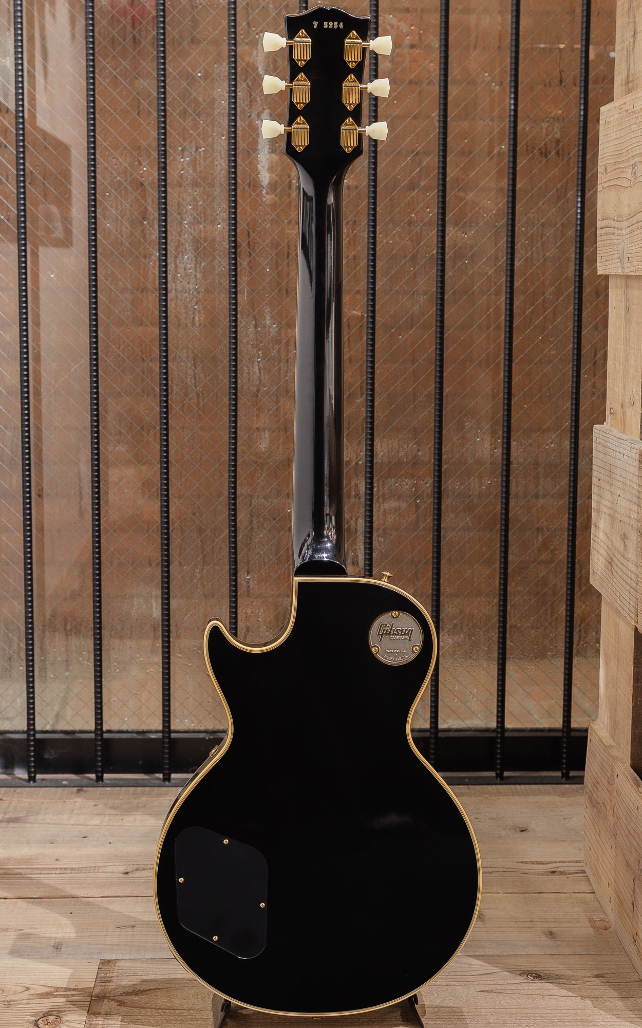 1957 Les Paul Custom 3-PU VOS Ebony 2025