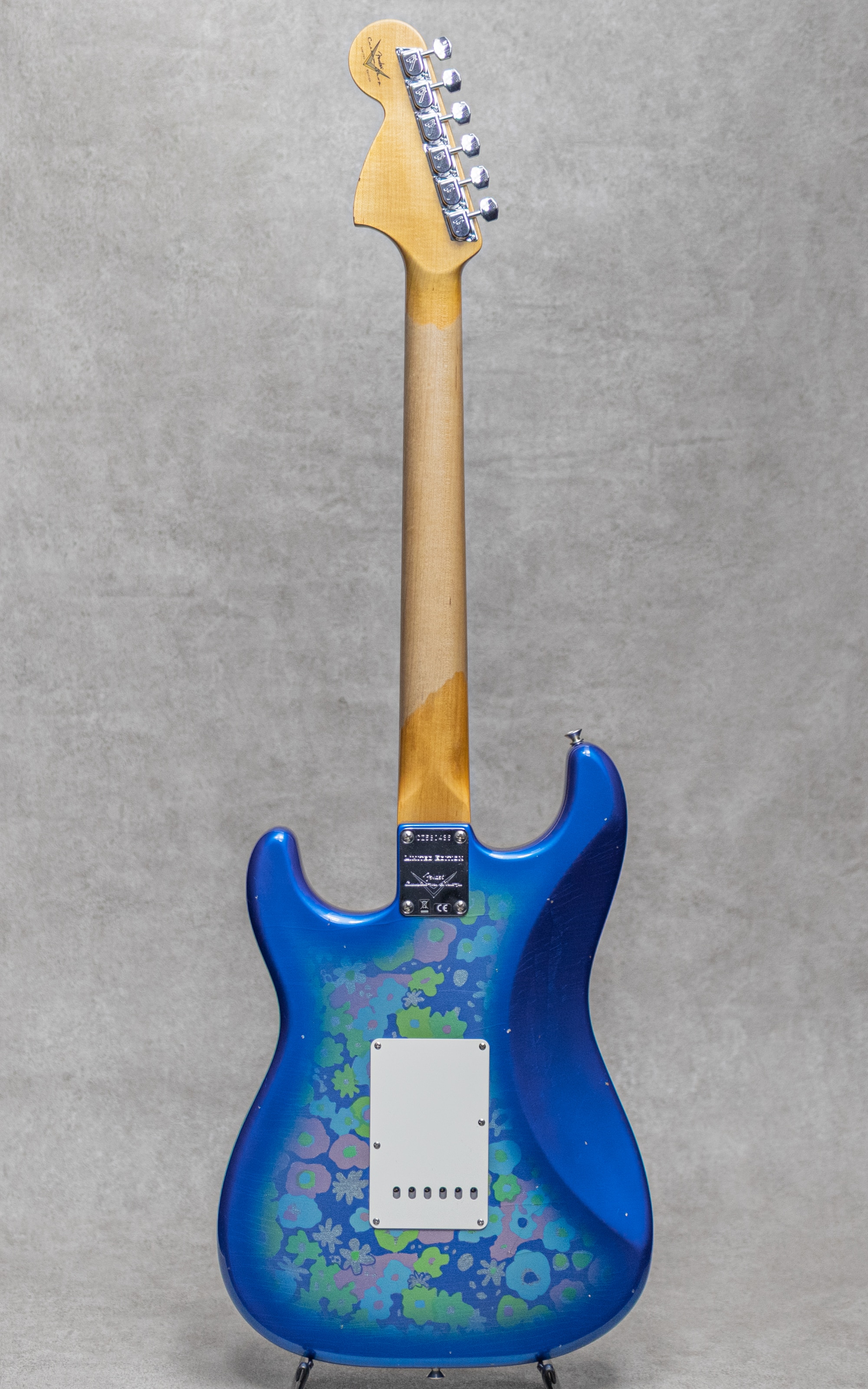 2024 LTD 1968 Blue Flower Stratocaster Journeyman Relic CC Hardware / 2024