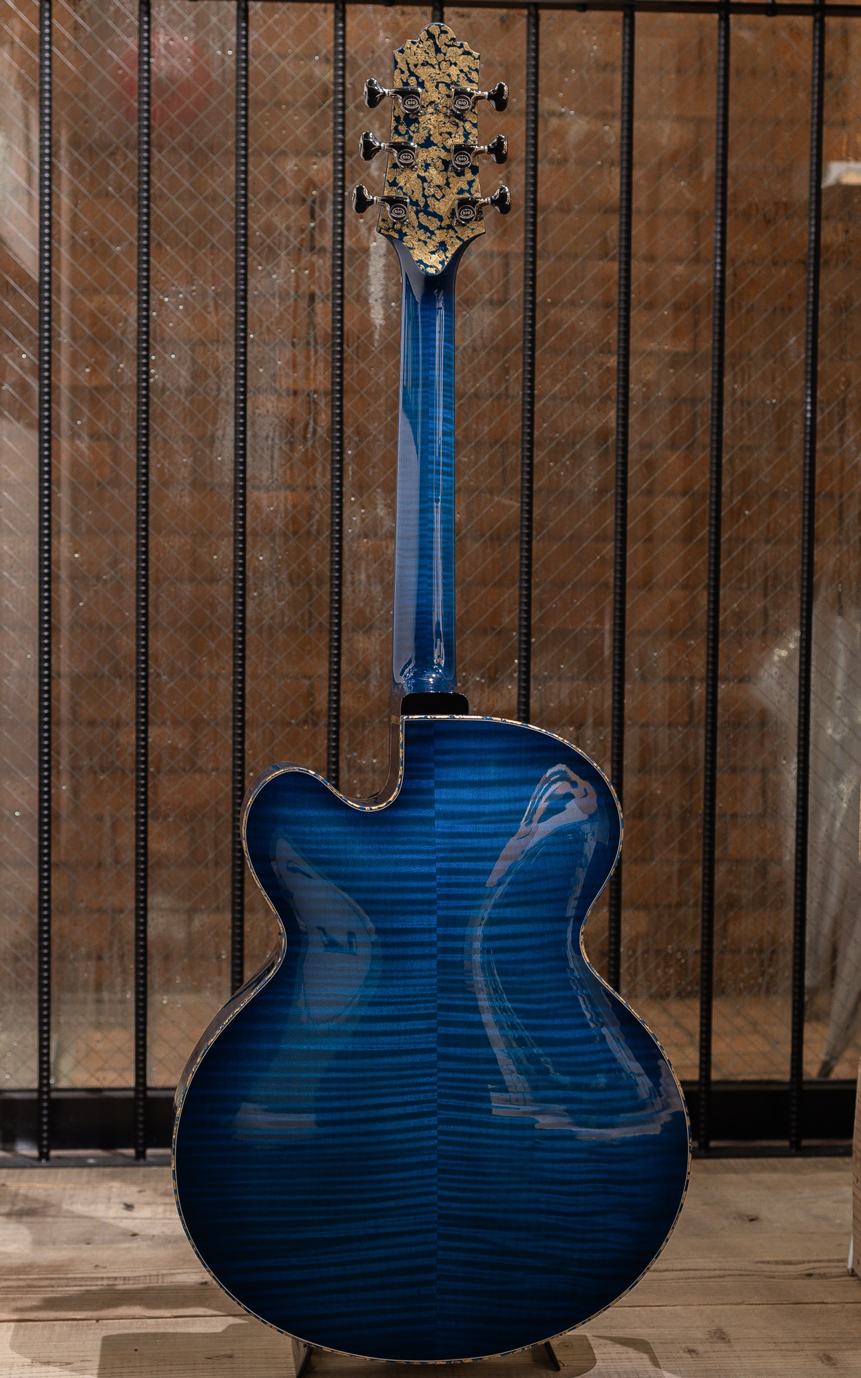16" Archtop "Blue Gold Leaf"